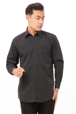 Picture of Chef Works-D300-Onyx Dress Shirt