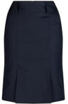Picture of LSJ Collections Ladies Keyloop Kick Pleat Pocket Skirt - Poly/viscose (375K-MG)