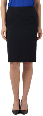 Picture of NNT Uniforms-CAT2NF-BLK-Panel Pencil Skirt