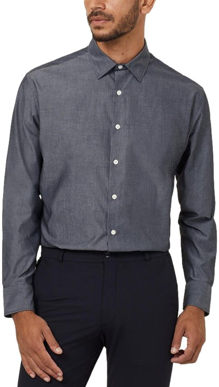 Picture of NNT Uniforms-CATJ2W-BWC-Chambray Long Sleeve Shirt