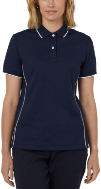 Picture of NNT Uniforms-CATUF7-NAW-Antibacterial Polyface Short Sleeve Tipped Polo