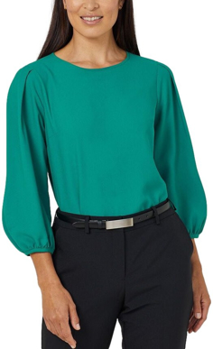 Picture of NNT Uniforms-CATUPM-EMD-French Georgette 3/4 Sleeve Top