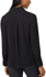 Picture of NNT Uniforms-CATUQY-BKP-Georgie Long Sleeve Unstructured Shirt Ladies - Black