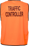 Picture of Prime Mover-MV119-Stock Printed TRAFFIC CONTROLLER Day Vest