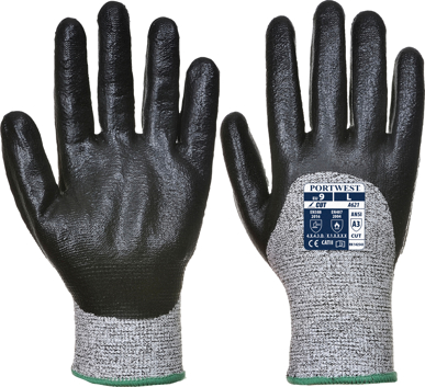 Picture of Prime Mover-A621-Cut 3/4 Nitrile Foam Glove