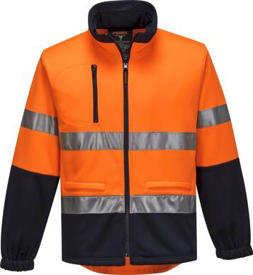 Picture of Prime Mover-MA315-Water Repellent Brush Fleece Jacket with Tape