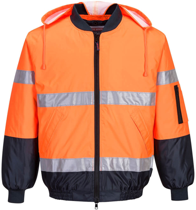 Picture of Prime Mover-MJ504-Hi Vis Bomber Jacket with tape