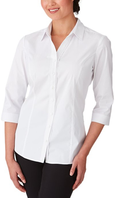 Picture of City Collection City Stretch Classic 3/4 Sleeve Shirt (2261)