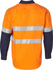 Picture of Australian Industrial Wear -SW68-Men's Hi-Vis Taped Cotton Drill Long Sleeve Safety Shirt