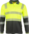 Picture of Australian Industrial Wear -SW74-Unisex Truedry® Biomotion Segmented Long Sleeve Safety Polo