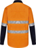 Picture of Australian Industrial Wear -SW82-Unisex Hi Vis Cool-Breeze Safety Long Sleeve Shirt (Generic Tape)