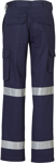 Picture of Australian Industrial Wear -WP15HV-Ladies Taped Heavy Cotton Drill Cargo Pants With Biomotion 3M Tape