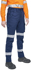 Picture of Australian Industrial Wear -WP26HV-Unisex Cotton Taped Stretch Rip-Stop Work Pants With Segmented Tape