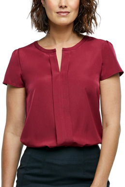 Picture of Corporate Reflection-6199S91-Gemini Ladies Fitted, Short Sleeve blouse