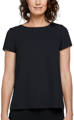 Picture of Corporate Reflection Harmony Ladies Loose Fit  Short Sleeve blouse (CR60518S1)