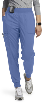 Picture of Cherokee Scrubs-CH-WW115T- Women Revolution 5 Pocket Mid Rise Jogger - Tall