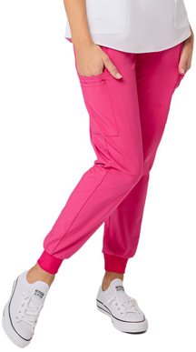 Picture of City Collection Ladies Pocket Detail Jogger Pant  - Pink (CA7P-PINK)