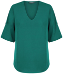 Picture of Gloweave-1800WZ-Reese V Neck Top