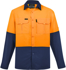 Picture of Syzmic Mens Hi Vis Outdoor Long Sleeve Shirt (ZW468)