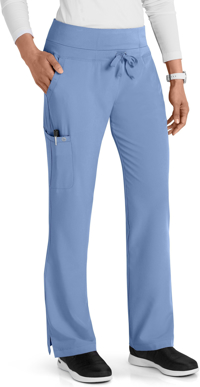 Picture of Womens 5 Pocket Knit Waistband Pants - Tall (BA-5206)