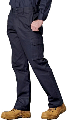 Picture of Australian Industrial Wear Mens Heavy Cotton Pre-shrunk Drill Pants (WP07/WP08)