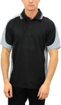 Picture of Be Seen Uniform-BSP15-Men's  Cooldry Micromesh Polo
