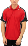 Picture of Be Seen Uniform-BSP15-Men's  Cooldry Micromesh Polo