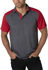 Picture of Be seen-BKP401--Men's Charcoal Heather Soft Touch Polo