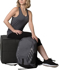 Picture of Be seen-BKRB725L-Ladies charcoal heather soft touch fabric razor back singlet
