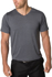 Picture of Be seen-BKT460-Mens charcoal heather soft touch fabric t-shirt