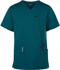 Picture of Healing Hands-2590 - Mens Matthew 4 Pocket Back Yoke V-Neck Top