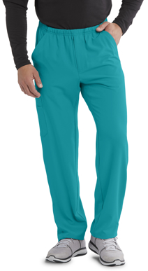 Picture of Skechers Men's Elastic Waist Structure Cargo Pant - Teal Size S(SK0215)