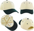 Picture of Grace Collection Heavy Brushed Cotton Two Tone Cap (AH310)
