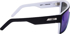 Picture of Unit Workwear Matte Black White Command Polarised Sunglasses (209130021)
