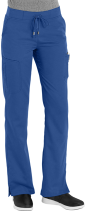 Picture of Grey's Anatomy Womens Athletic 3 Pocket Logo Waist Pants Galaxy Size M(GR-4275)
