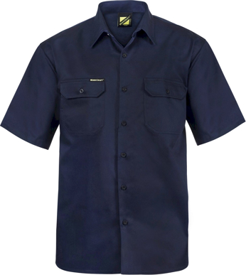Picture of NCC Apparel Mens Short Sleeve Cotton Drill Shirt (WS3021)