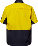 Picture of NCC Apparel Mens Hi Vis Short Sleeve Vented Rip Stop Shirt (WS6067)