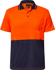 Picture of NCC Apparel Mens Hi Vis Two Tone Short Sleeve Micromesh Polo With Pocket (WSP201)