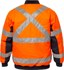 Picture of NCC Apparel Mens Hi Vis Reflective Bomber Jacket With X Pattern Tape (WW9010)