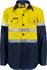 Picture of NCC Apparel Kids Lightweight Hi Vis Long Sleeve Reflective Cotton Drill Shirt (WSK125)