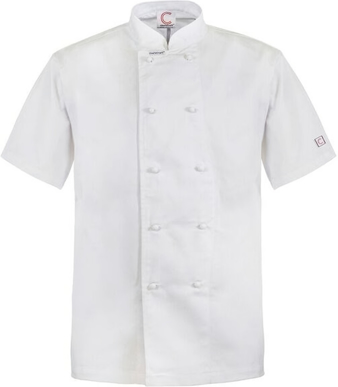 Picture of NCC Apparel Mens Classic Short Sleeve Chef Jacket (CJ033)