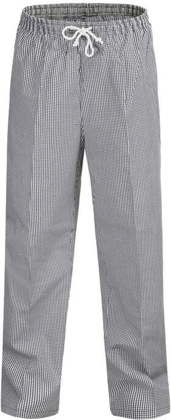 Picture of NCC Apparel Unisex Chef Check Elastic Drawstring Pants (CP050)