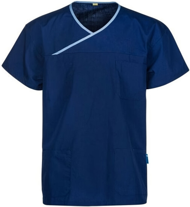 Picture of NCC Apparel Reversible Unisex Scrub Top With Contrast Trim (M88010)