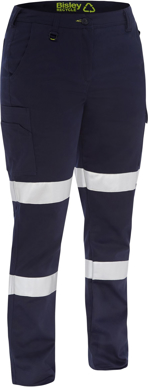 Picture of Bisley Workwear Womens Recycled Taped Biomotion Cargo Work Pant (BPCL6088T)