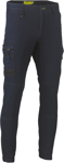Picture of Bisley Workwear Stretch Denim Cargo Cuffed Pants (BPC6335)