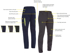 Picture of Bisley Workwear Stretch Ripstop Vented Cargo Pant (BPC6150)