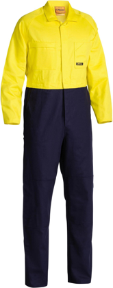 Picture of Bisley Workwear Hi Vis Drill Coverall (BC6357)