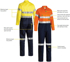 Picture of Bisley Workwear Taped Hi Vis Lightweight Coverall (BC6719TW)