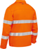 Picture of Bisley Workwear Taped Hi Vis Drill Jacket With Liquid Repellent Finish (BJ6919T)