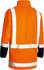 Picture of Bisley Workwear Taped Hi Vis Rain Shell Jacket (BJ6967T)